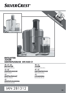 Manual de uso SilverCrest IAN 281312 Licuadora