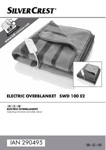 Bruksanvisning SilverCrest SWD 100 E2 Elektrisk filt