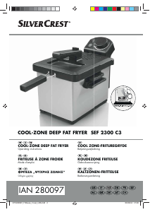 Manual SilverCrest SEF 2300 C3 Deep Fryer