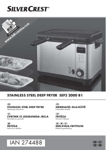 Manual SilverCrest IAN 274488 Deep Fryer