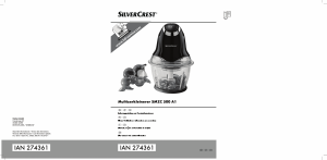 Manuale SilverCrest SMZC 500 A1 Tritatutto