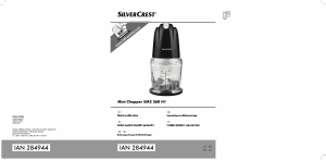 Bruksanvisning SilverCrest SMZ 260 H1 Minihackare