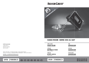 Brugsanvisning SilverCrest SHMD 350 A1 KAT Håndmixer