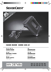 Handleiding SilverCrest SHMD 350 A1 Handmixer