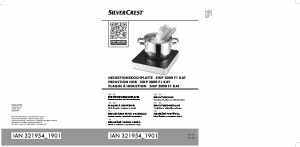 Manual SilverCrest SIKP 2000 F1 KAT Hob