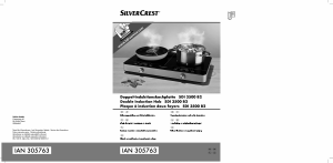 Manuál SilverCrest SDI 3500 B2 Varná deska
