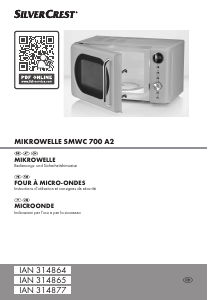Manuale SilverCrest SMWC 700 A2 Microonde