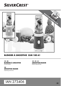 Mode d’emploi SilverCrest IAN 273406 Blender