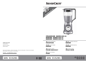 Instrukcja SilverCrest IAN 315281 Blender