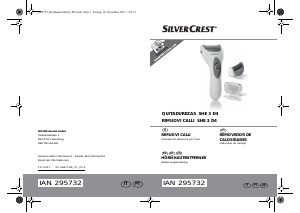Bedienungsanleitung SilverCrest SHE 3 D4 Hornhautentferner