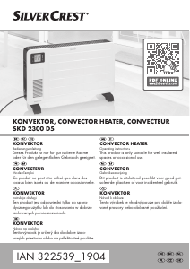 Manual SilverCrest SKD 2300 D5 Heater