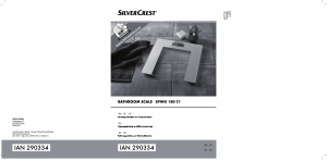 Manual SilverCrest SPWG 180 C1 Scale