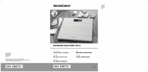 Manual SilverCrest IAN 288761 Scale