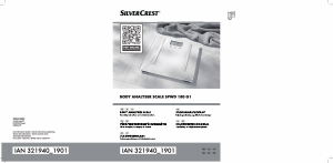 Manual SilverCrest SPWD 180 G1 Scale