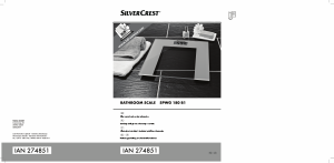 Manual SilverCrest SPWG 180 B1 Scale