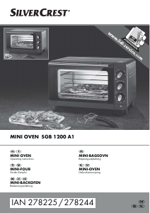 Manual SilverCrest IAN 278225 Oven