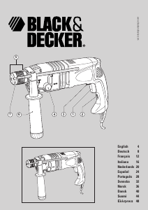 Manual Black and Decker KD970KA Rotary Hammer