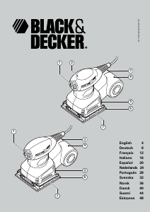 Manuale Black and Decker KA171GT Levigatrice orbitale