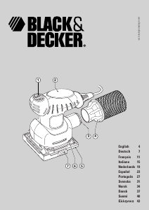 Manual Black and Decker KA170GT Orbital Sander
