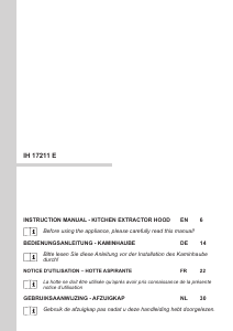 Handleiding Amica IH 17211-1 E Afzuigkap