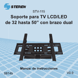 Bruksanvisning Steren STV-115 Väggfäste