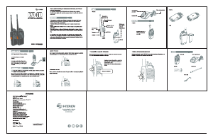 Manual de uso Steren RAD-010 Walkie talkie