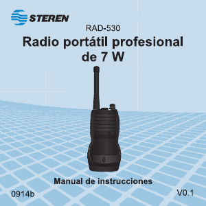 Handleiding Steren RAD-530 Walkie-talkie