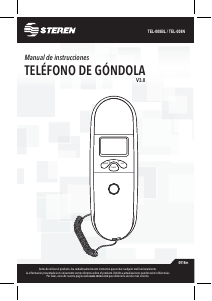 Manual de uso Steren TEL-008BL Teléfono