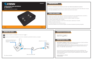 Bruksanvisning Steren CRG-255 Batteriladdare