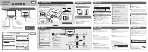 説明書 アイ·オー·データ LCD-AD222ESW 液晶モニター