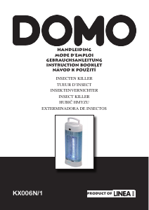 Manual de uso Domo KX006N/1 Repelente electrónico las plagas