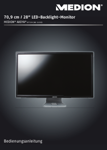 Bedienungsanleitung Medion Akoya X57299 (MD 21299) LED monitor
