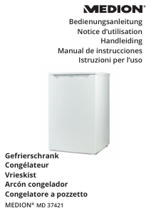 Bedienungsanleitung Medion MD 37421 Gefrierschrank