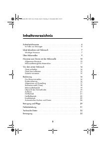 Bedienungsanleitung Medion MD 11025 Mikrowelle