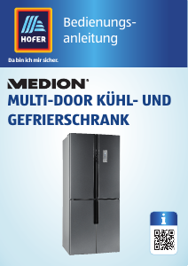 Bedienungsanleitung Medion MD 37390 Kühl-gefrierkombination
