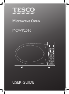 Handleiding Tesco MCWP2010 Magnetron