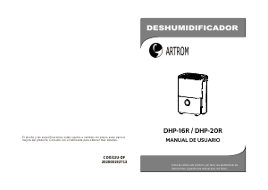 Manual de uso Artrom DHP-16R Deshumidificador