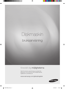 Bruksanvisning Samsung DMS790BUB Diskmaskin