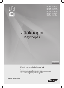 Käyttöohje Samsung RL34HGIH Jääkaappipakastin