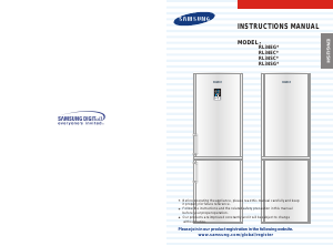 Bruksanvisning Samsung RL34SCSW Kyl-frys
