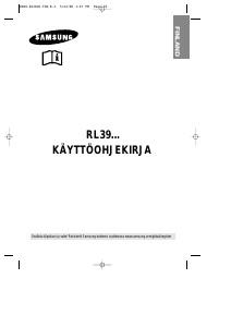 Käyttöohje Samsung RL39EBSM Jääkaappipakastin