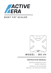 Manuale Active Era BS-04 Bilancia