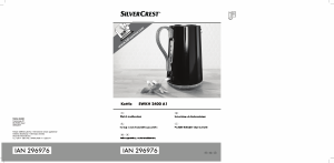 Instrukcja SilverCrest IAN 296976 Czajnik