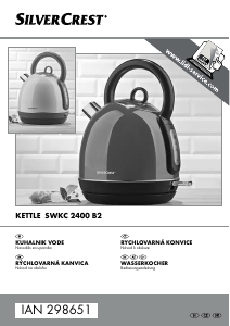 Návod SilverCrest IAN 298651 Kanvica
