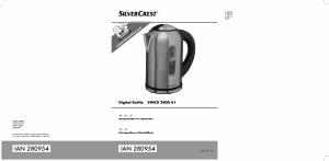 Bedienungsanleitung SilverCrest SWKD 2400 A1 Wasserkocher