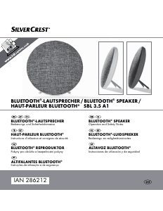 Mode d’emploi SilverCrest SBL 3.5 A1 Haut-parleur