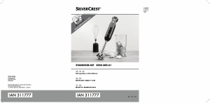 Manuale SilverCrest SSSH 600 A1 Frullatore a mano