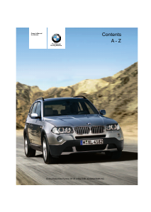 Bruksanvisning BMW X3 xDrive30i (2009)
