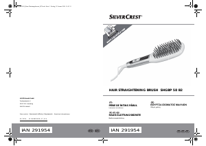 Kullanım kılavuzu SilverCrest IAN 291954 Saç şekillendirici