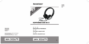 Mode d’emploi SilverCrest SKM 40 C1 Casque